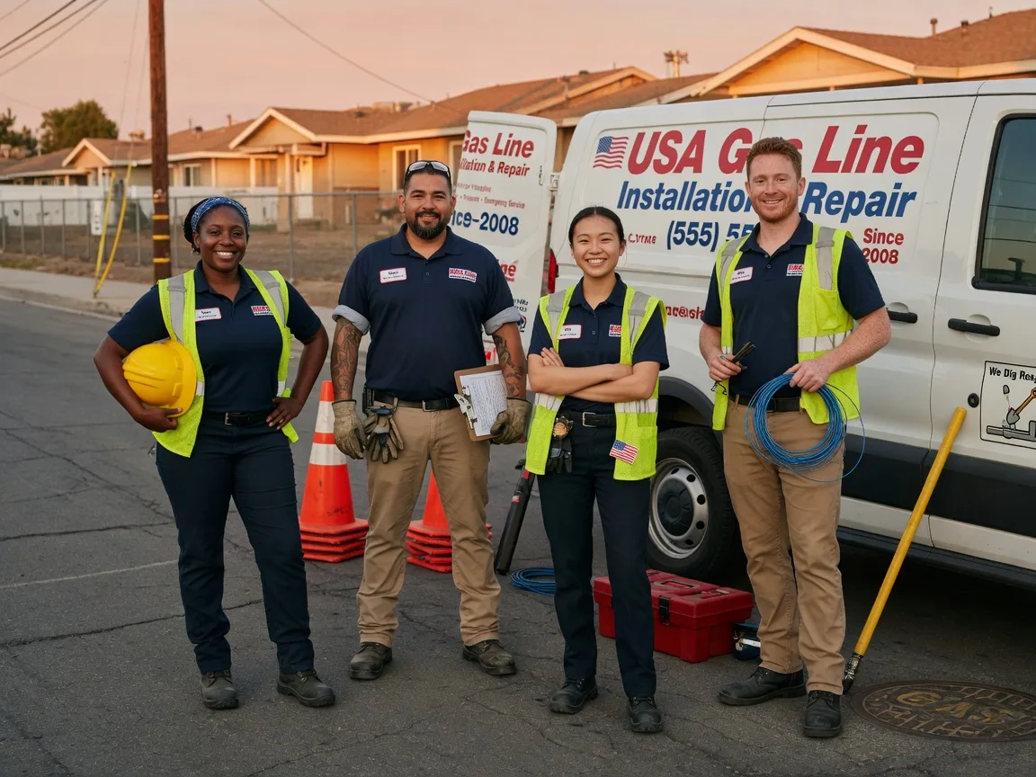 Gas Line Installation company in Falcon, NC